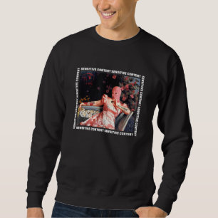Sweatshirt Balaclava Girl triste esthétique Edgy Streetwear