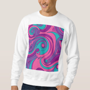 Sweatshirt Balayage psychédélique