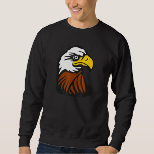 Sweatshirt Bald Eagle Américain Patriotique