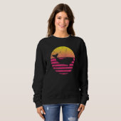 Sweatshirt Baleine béluga classique (Devant entier)