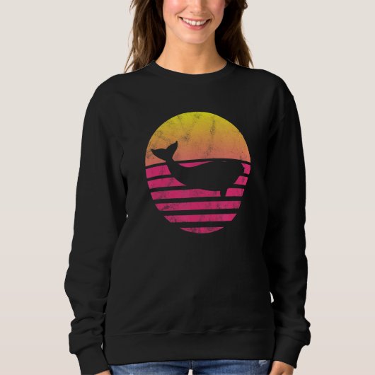 Sweatshirt Baleine béluga classique (Devant)