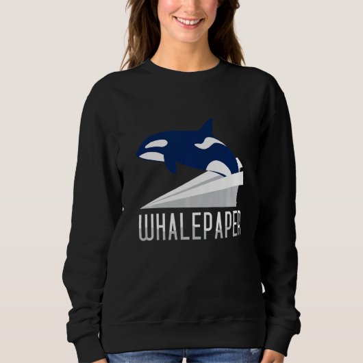 Sweatshirt Baleine Orca (Devant)