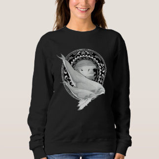 Sweatshirt Baleines à bosse à la polynésienne 1