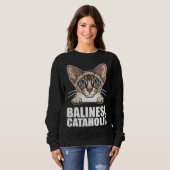 Sweatshirt Balinese  Balinese cat  Balinese Dad  3 (Devant entier)