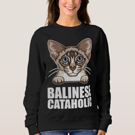 Sweatshirt Balinese  Balinese cat  Balinese Dad  3 (Devant)