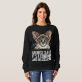 Sweatshirt Balinese Dad  Balinese mother  Balinese cats  1 (Devant entier)