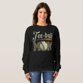 Sweatshirt Ball Maman Fête des Mères Teeball Maman Leopard 7 (Devant entier)