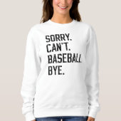 Sweatshirt Balle de baseball | Moderne Maman Enfants Fête des (Devant)