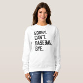Sweatshirt Balle de baseball | Moderne Maman Enfants Fête des (Devant entier)
