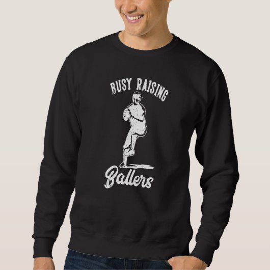 Sweatshirt Ballers d'ascension occupés (Devant)