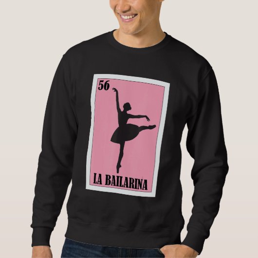 Sweatshirt Ballet Mexicain La Bailarina 9 (Devant)