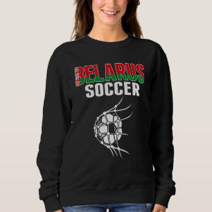 Sweatshirt Ballon de football biélorusse dans le filet Suppo