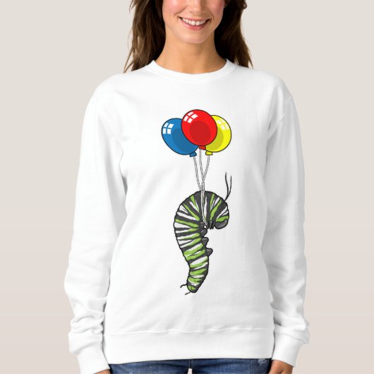 Sweatshirt Balloon caterpillar (Devant)