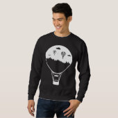 Sweatshirt Balloon Ride Gas Balloon Hot Air Balloon Ride (Devant entier)