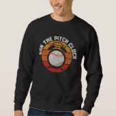 Sweatshirt Ban The Baseball Pitch Clock Support Baseball Pitc (Devant)