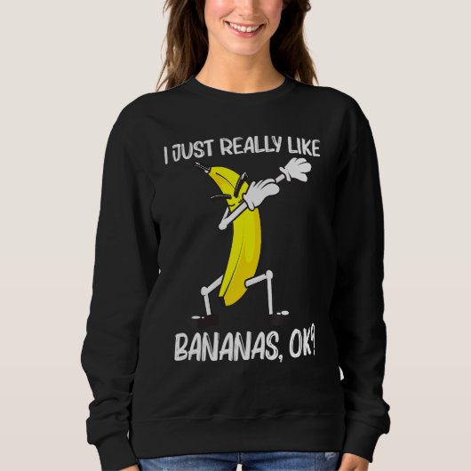 Sweatshirt Banana Art Pour Hommes Femmes Fruit Fruit Smoothie (Devant)