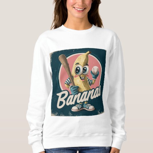 Sweatshirt Banana Man : L'Avenger Jaune (Devant)