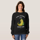 Sweatshirt Banana Slug Collecting Quote for Slug Science 16 (Devant entier)