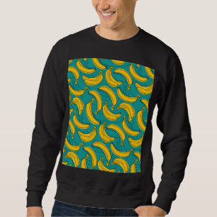 Sweatshirt Banane jaune : Noir Vintage