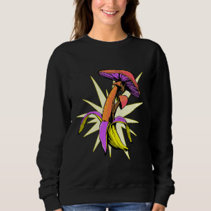Sweatshirt Banane Pop avec cueillette de champignons Shroom F