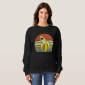 Sweatshirt Banane Requin Banane Fruit De Poisson À Thème Fête (Devant entier)