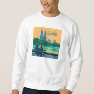 Sweatshirt Banc de New York Central Park