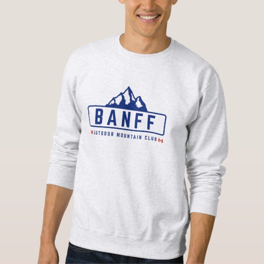 Sweatshirt Banff plein air (Devant)