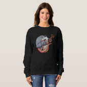 Sweatshirt Banjo Opossum Opossum Jouer Banjo (Devant entier)