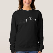 Sweatshirt Banque de pôles d'évolution (Devant)