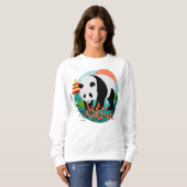Sweatshirt BAO SHI - Chemises Panda- choisir style et taille (Devant entier)