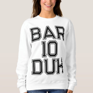 Sweatshirt Bar 10 Duh Bartender Cadeau Barkeep Drôle Alcool D