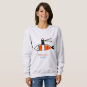 Sweatshirt Bar à sushi Pinch (Devant entier)