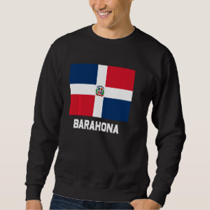 Sweatshirt Barahona République dominicaine Drapeau Emblem Esc
