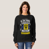 Sweatshirt Barbados Dans Ma Tête (Devant entier)