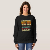 Sweatshirt Barber Daddy I Barber Beards Barman Mustache Premi (Devant entier)