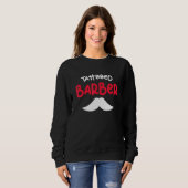 Sweatshirt Barbier à coiffure tatoué barbier (Devant entier)
