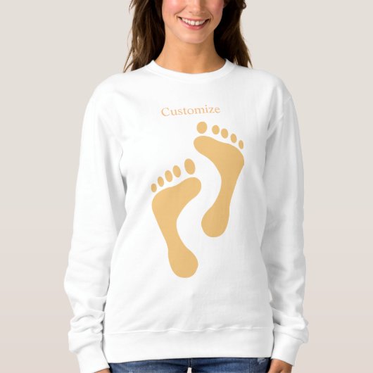 Sweatshirt Barefoot Beach Bum Thunder_Cove (Devant)