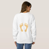 Sweatshirt Barefoot Beach Bum Thunder_Cove (Dos entier)