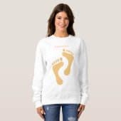 Sweatshirt Barefoot Beach Bum Thunder_Cove (Devant entier)