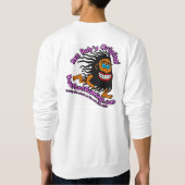 Sweatshirt BarefootRunning.com original de Ken Bob (Dos)