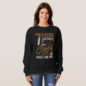 Sweatshirt Barista Humor Caffeine Coffee Drinker (Devant entier)