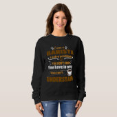 Sweatshirt Barista I solve Problems  Coffee Maker Apparel (Devant entier)