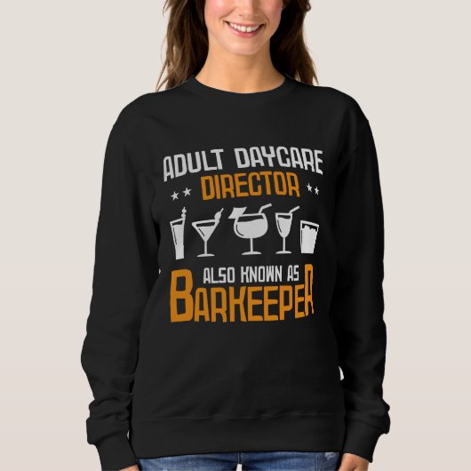Sweatshirt Barkeeper Barman Mixologist Bartender 1 (Devant)
