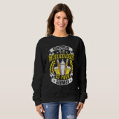 Sweatshirt Barman toxicologue (Devant entier)