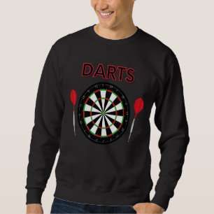 Sweatshirt Barre D'Acier Dart Jeu Dart Avec Dartboard Et fléc