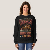 Sweatshirt Barrel Racer Girl Barel Racing (Devant entier)