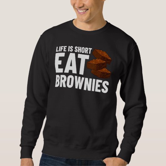Sweatshirt Bars de recettes Brownie Cookie Mix Keto (Devant)