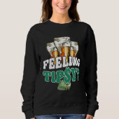 Sweatshirt Bartender Mixologist Feeling Tipsy (Devant)
