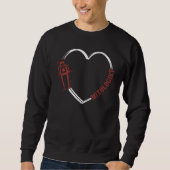 Sweatshirt Bartender Mixologist Heart Mixologist (Devant)