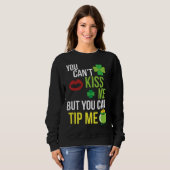 Sweatshirt Bartender  St Patricks Day Waitress Waiter Server (Devant entier)